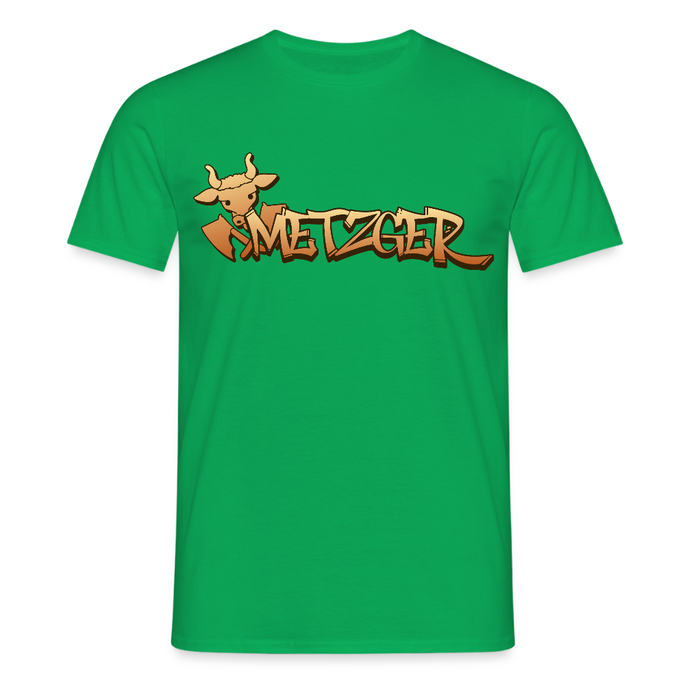 Unisex T-Shirt "Metzger" Kelly Green Männer T-Shirt