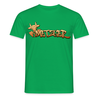 Unisex T-Shirt "Metzger" Kelly Green Männer T-Shirt