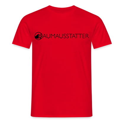Uisex T-Shirt "Raumausstatter" Rot Männer T-Shirt
