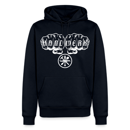 Männer Premium Hoodie "Glaser" Navy Männer Premium Hoodie