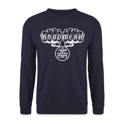 Unisex Pullover "Betonbauer" Navy Unisex Pullover