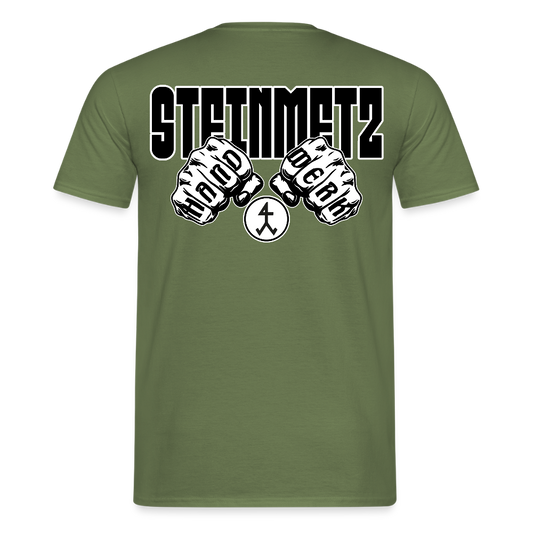 Unisex T-Shirt "Steinmetz" Militärgrün Männer T-Shirt