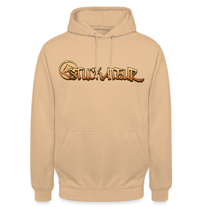 Unisex Hoodie "Stuckateur" Pfirsich Unisex Hoodie