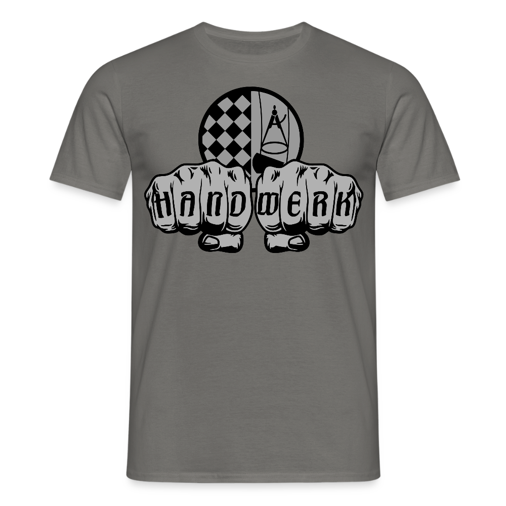 Unisex T-Shirt "Bodenleger" Graphit Männer T-Shirt