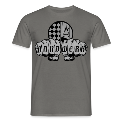 Unisex T-Shirt "Bodenleger" Graphit Männer T-Shirt