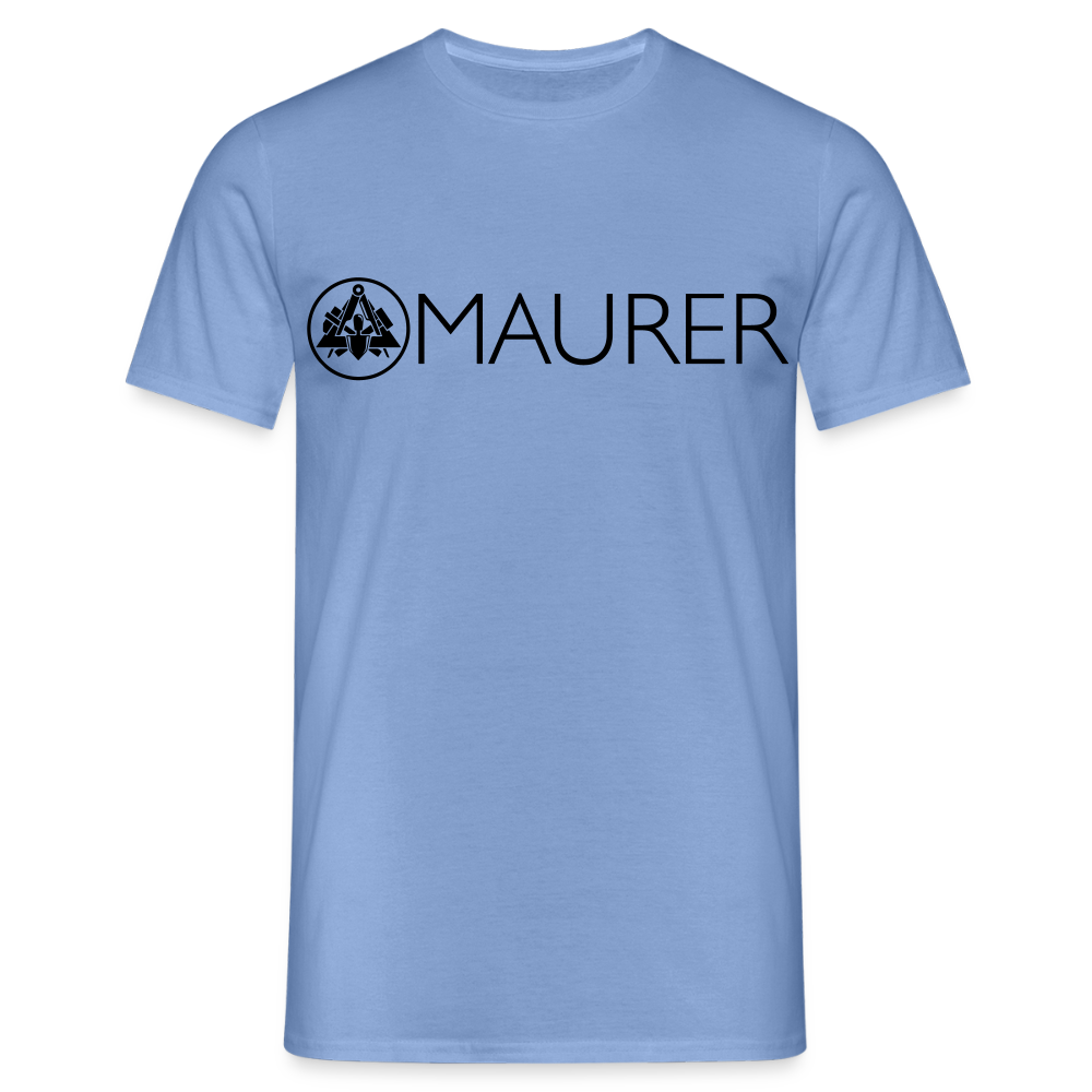 Unisex T-Shirt "Maurer" - carolina blue