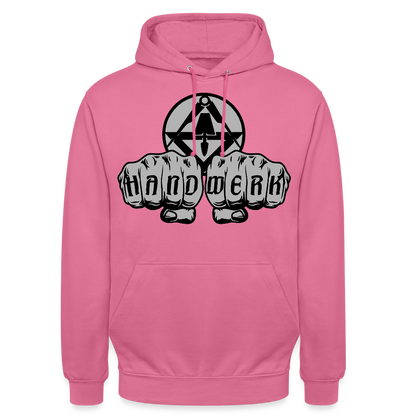 Unisex Hoodie "Stuckateur" Pink Unisex Hoodie