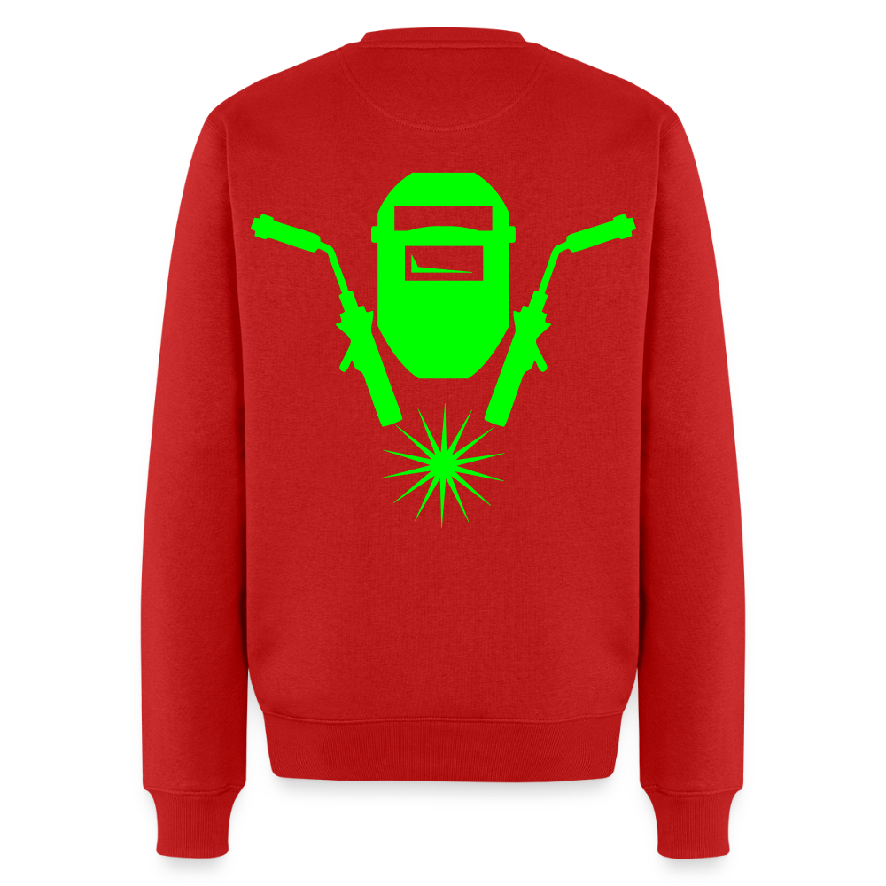Unisex Premium Pullover "Metallbauer" neongrün Männer Premium Pullover