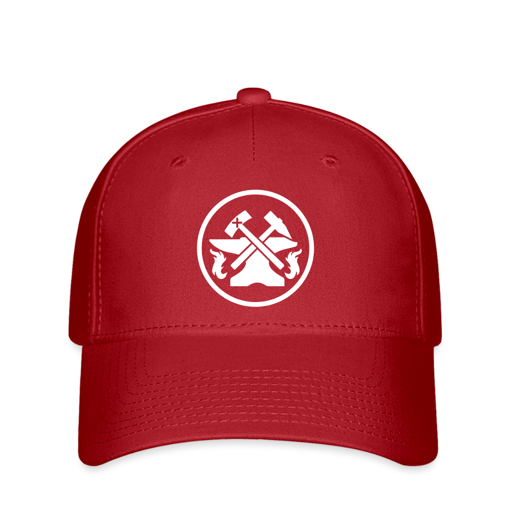 Flexfit Cap "Metallbauer" Rot Flexfit Cap