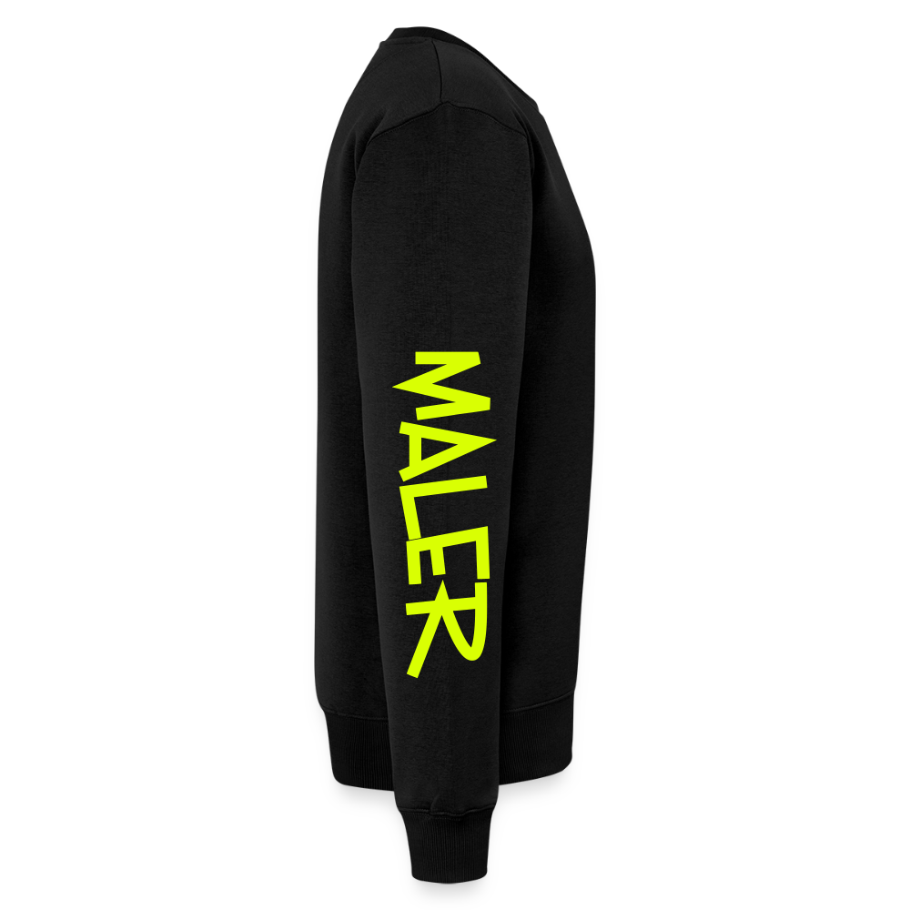 Unisex Premium Pullover "Maler" neongelb Männer Premium Pullover