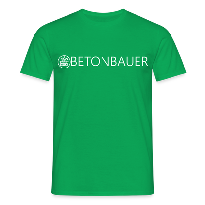 Unisex T-Shirt "Betonbauer" Kelly Green Männer T-Shirt