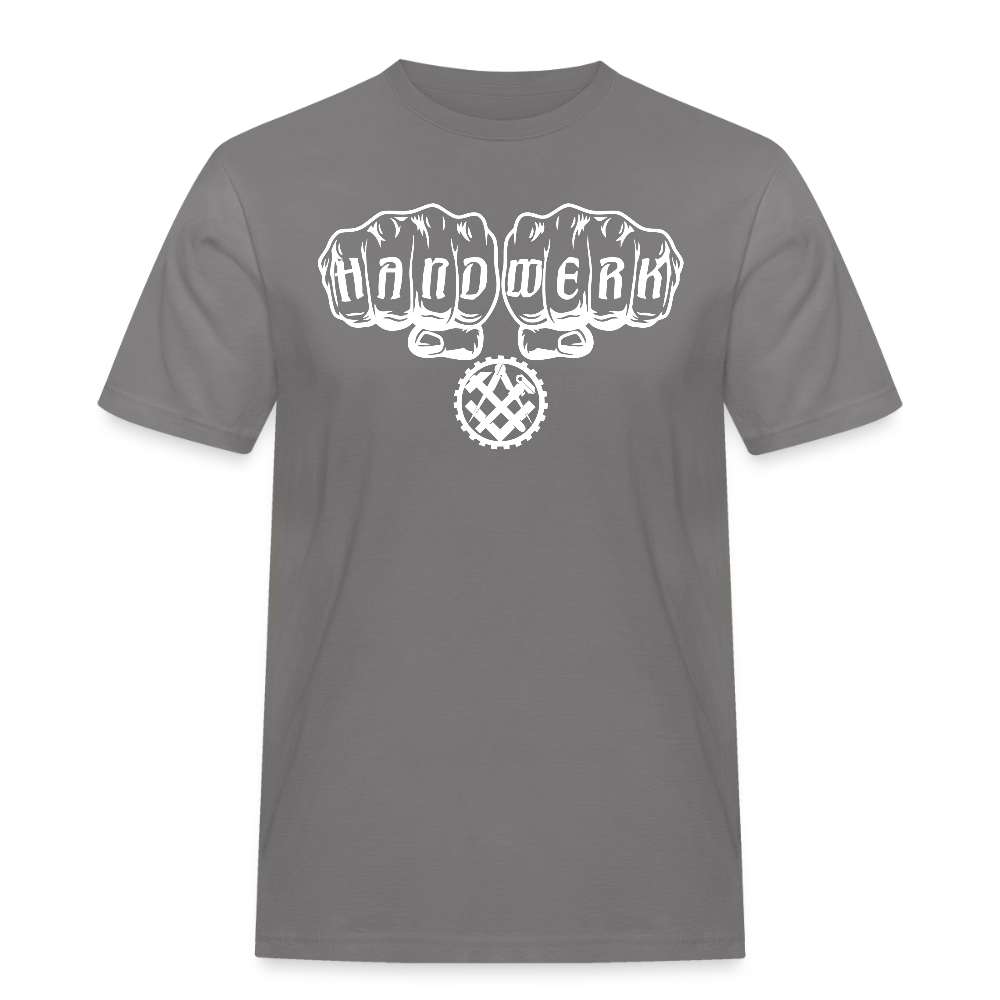 Männer Workwear T-Shirt "Mechaniker" Grau Männer Workwear T-Shirt