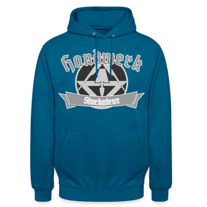 Unisex Hoodie "Stuckateur" Tiefseeblau Unisex Hoodie