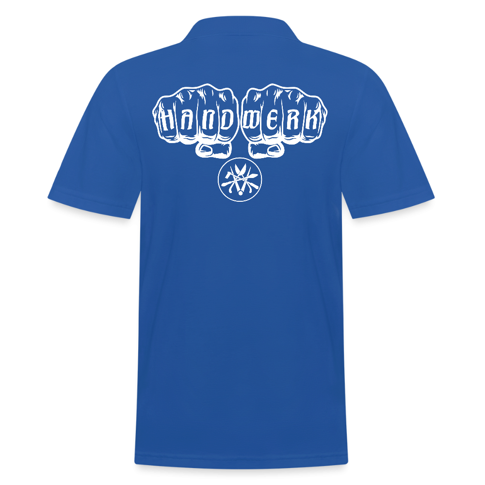 Männer Poloshirt "Spengler" Royalblau Männer Poloshirt