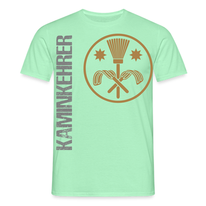 Unisex T-Shirt "Kaminkehrer" Mintgrün Männer T-Shirt