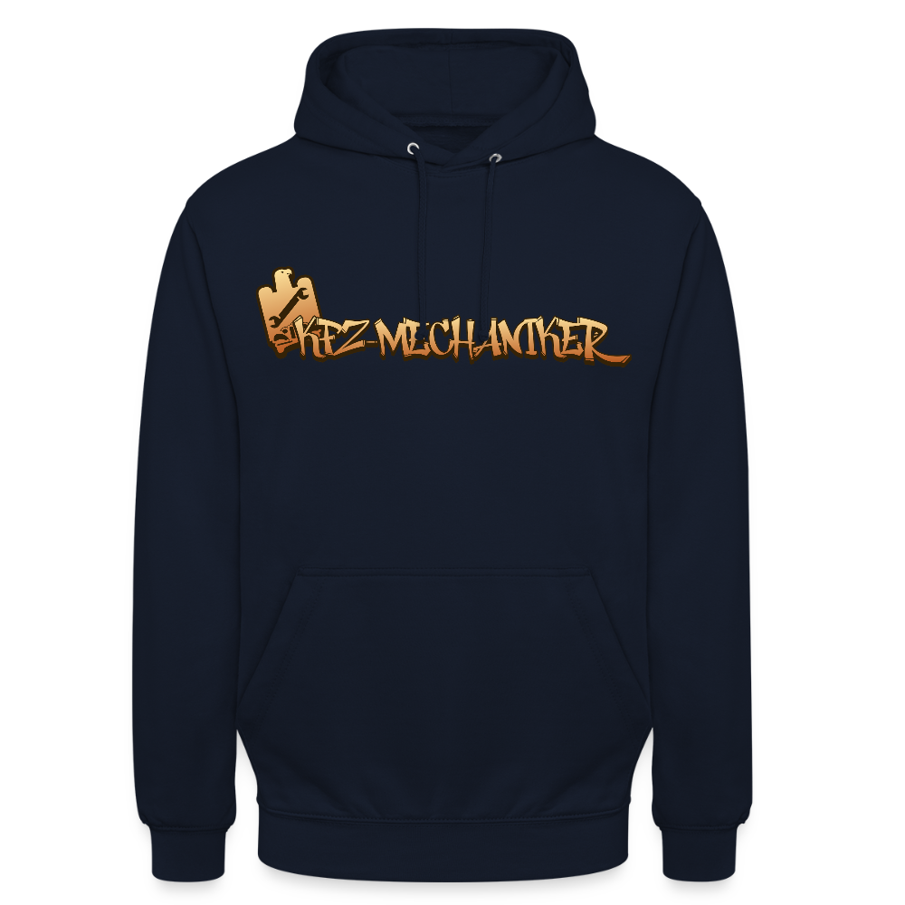 Unisex Hoodie "KFZ-Mechaniker" Navy Unisex Hoodie