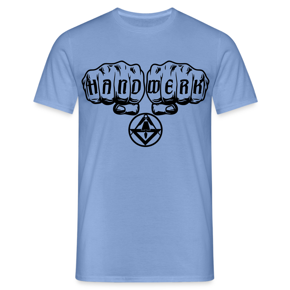 Unisex T-Shirt "Stuckateur" carolina blue Männer T-Shirt