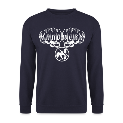 Unisex Pullover "Elektriker" Navy Unisex Pullover