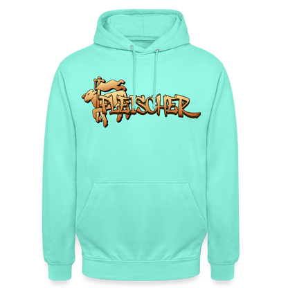 Unisex Hoodie "Fleischer" Mint Unisex Hoodie