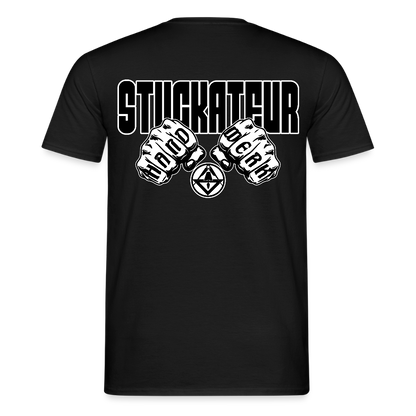 Unisex T-Shirt "Stuckateur" Schwarz Männer T-Shirt