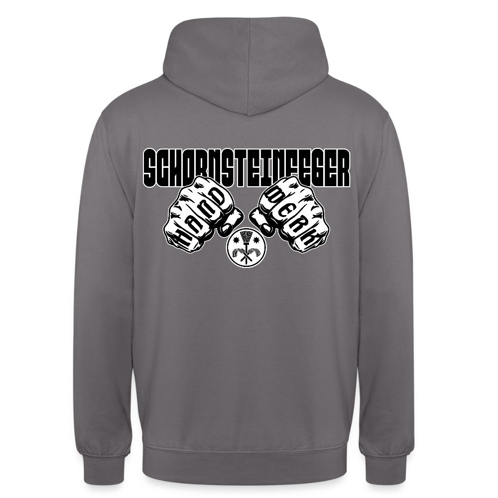 Unisex Hoodie "Schornsteinfeger" Mittelgrau Unisex Hoodie