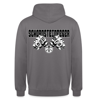 Unisex Hoodie "Schornsteinfeger" Mittelgrau Unisex Hoodie
