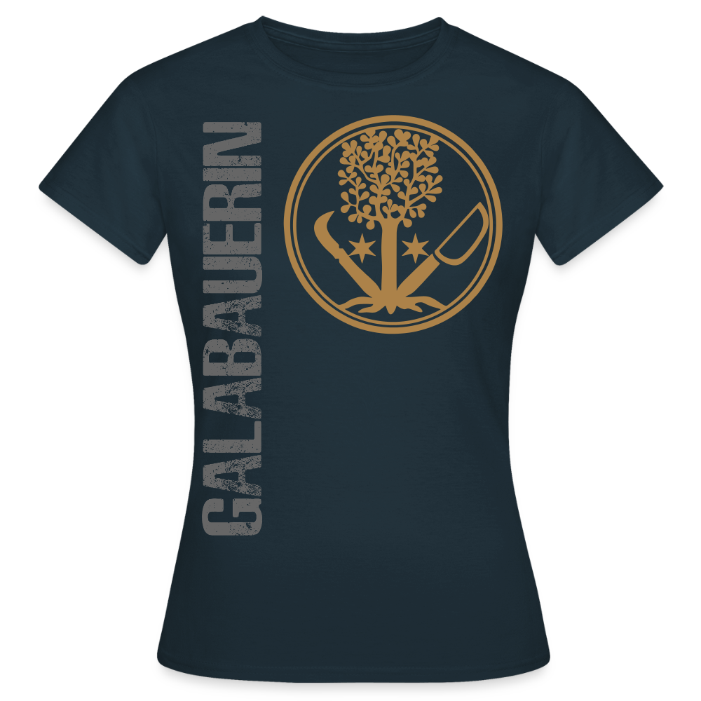 Frauen T-Shirt "GaLaBauer" Navy Frauen T-Shirt