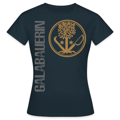 Frauen T-Shirt "GaLaBauer" Navy Frauen T-Shirt