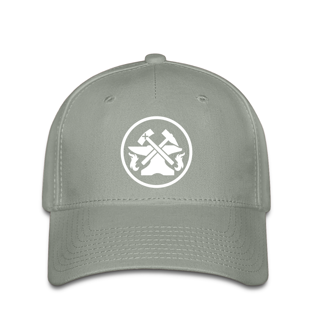 Flexfit Cap "Metallbauer" Grüngrau Flexfit Cap