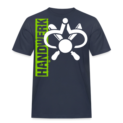 Unisex Workwear T-Shirt "Drechsler" Navy Männer Workwear T-Shirt