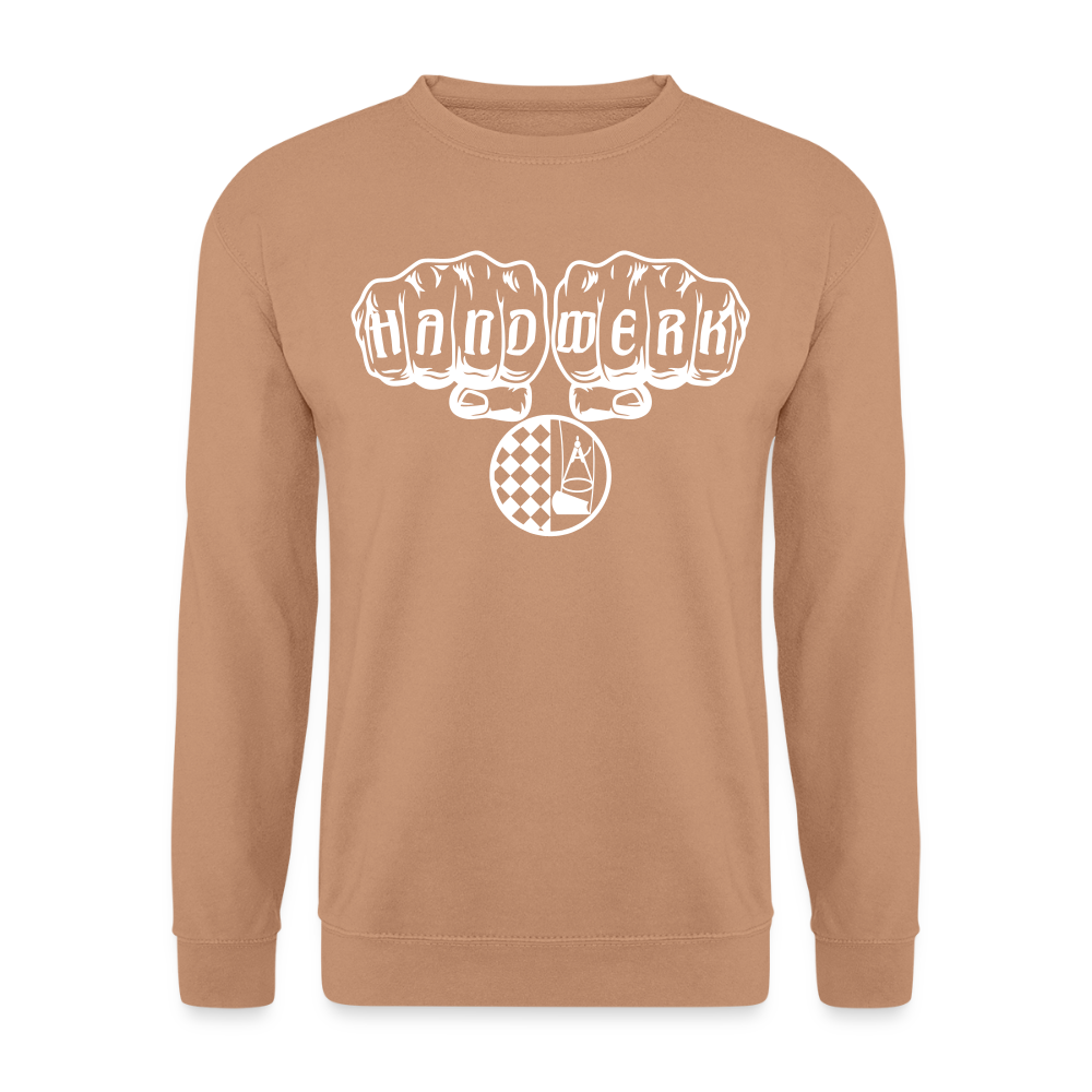 Unisex Pullover "Bodenleger" Mocca Unisex Pullover
