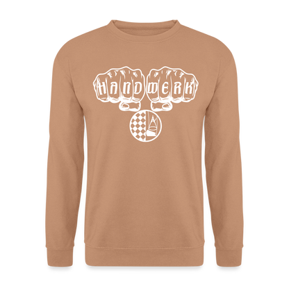 Unisex Pullover "Bodenleger" Mocca Unisex Pullover