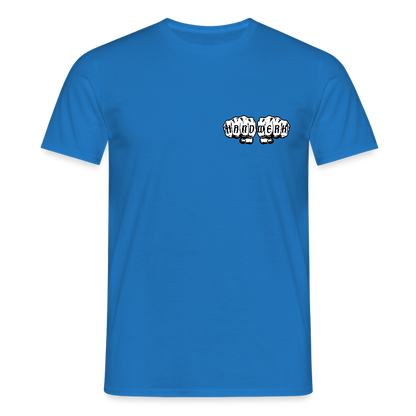 Unisex T-Shirt "Drechsler" (beidseitig bedruckt) - Royalblau