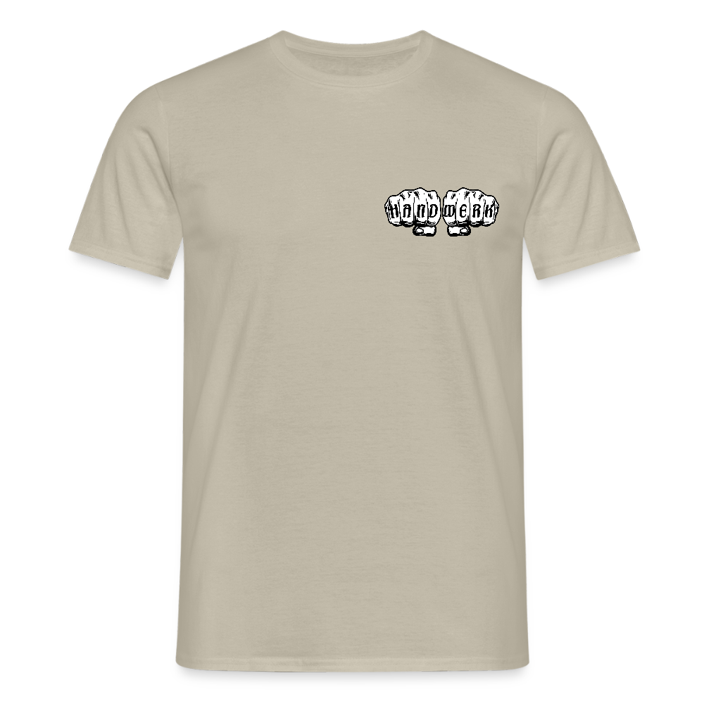 Unisex T-Shirt "Handwerk" (beidseitig bedruckt) Männer T-Shirt
