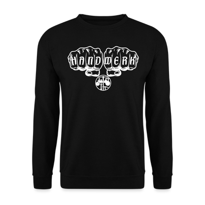 Unisex Pullover "Strassenbauer" Schwarz Unisex Pullover