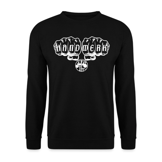 Unisex Pullover "Strassenbauer" - Schwarz