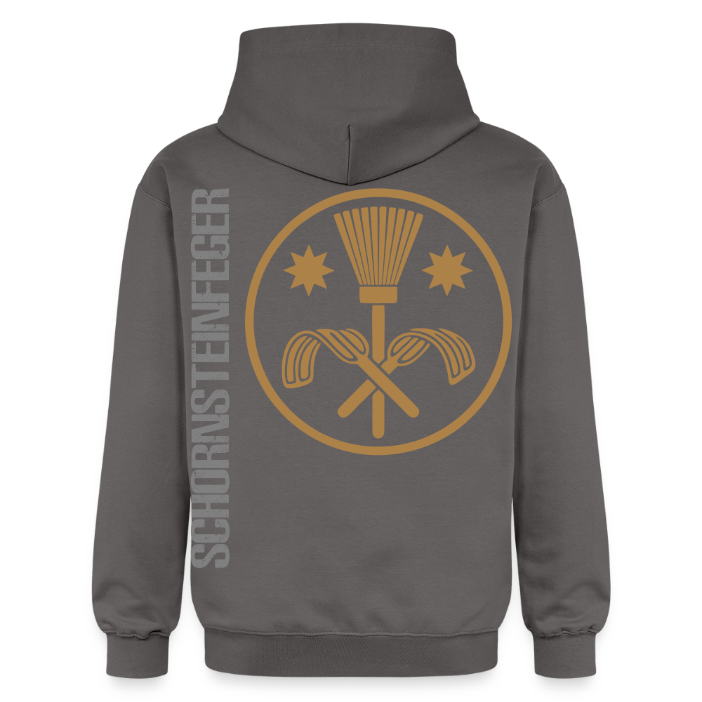 Gildan Unisex Softstyle® "Schornsteinfeger" Dunkelgrau Gildan Unisex Softstyle® Midweight Hoodie