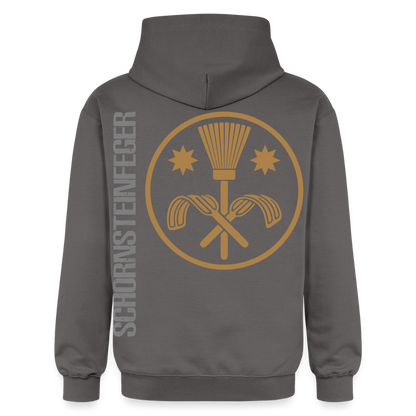 Gildan Unisex Softstyle® "Schornsteinfeger" Dunkelgrau Gildan Unisex Softstyle® Midweight Hoodie