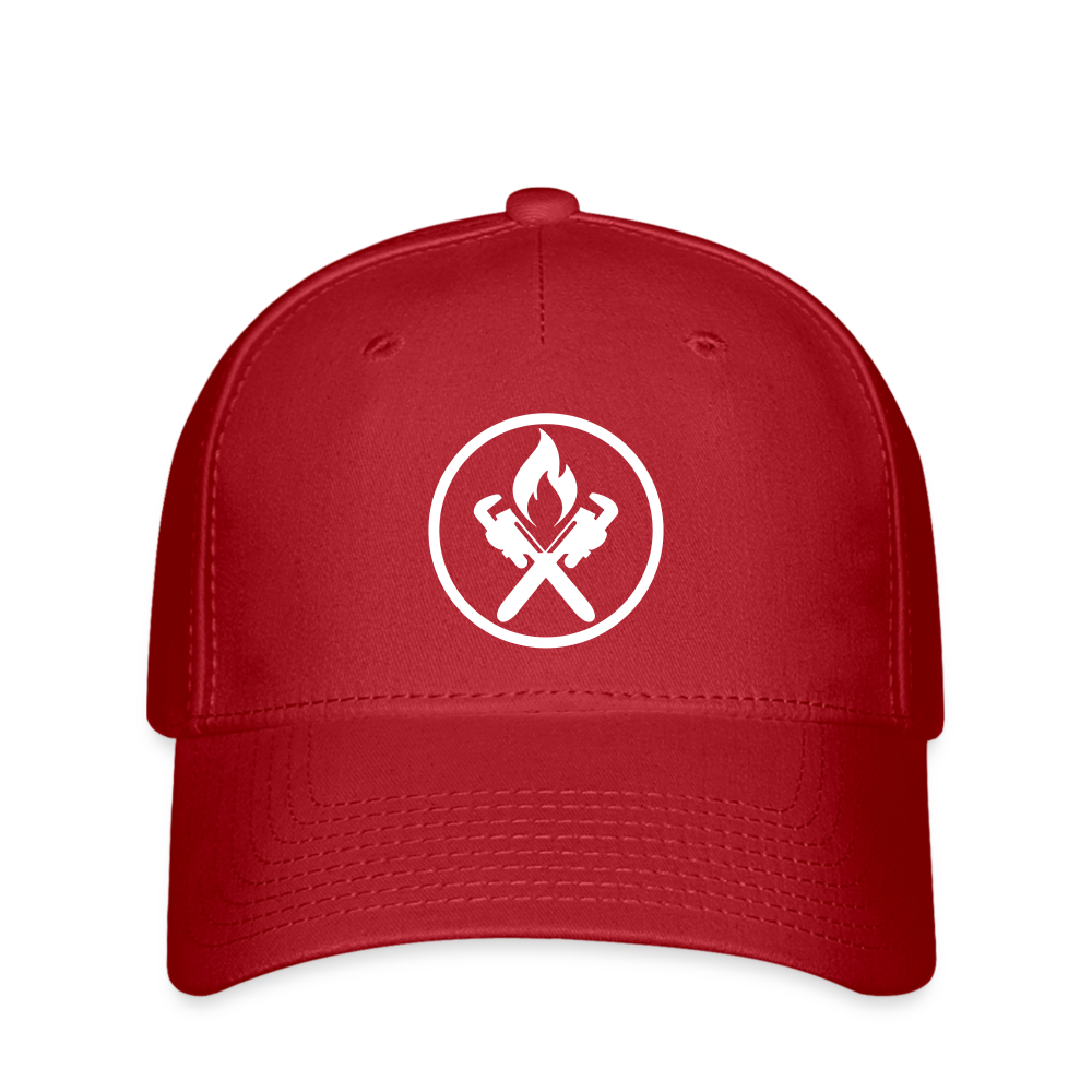 Flexfit Cap "Heizungsbauer" - Rot