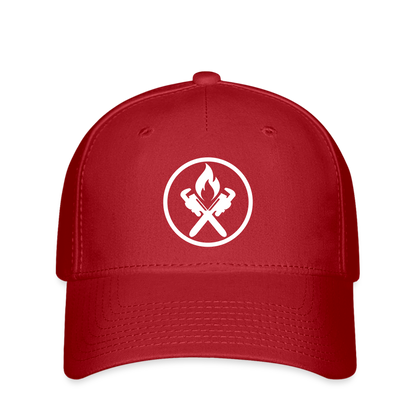 Flexfit Cap "Heizungsbauer" - Rot