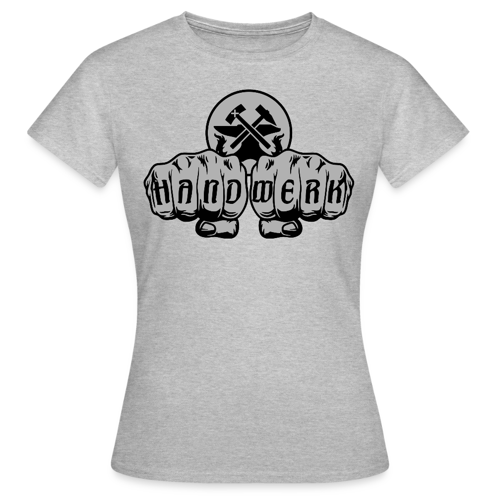 Frauen T-Shirt "Metallbauer" Grau meliert Frauen T-Shirt