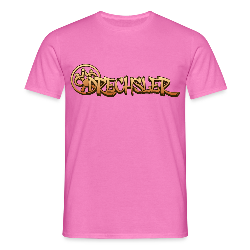 Unisex T-Shirt "Drechsler" Pink Männer T-Shirt