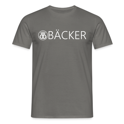 Unisex T-Shirt "Bäcker" Graphit Männer T-Shirt