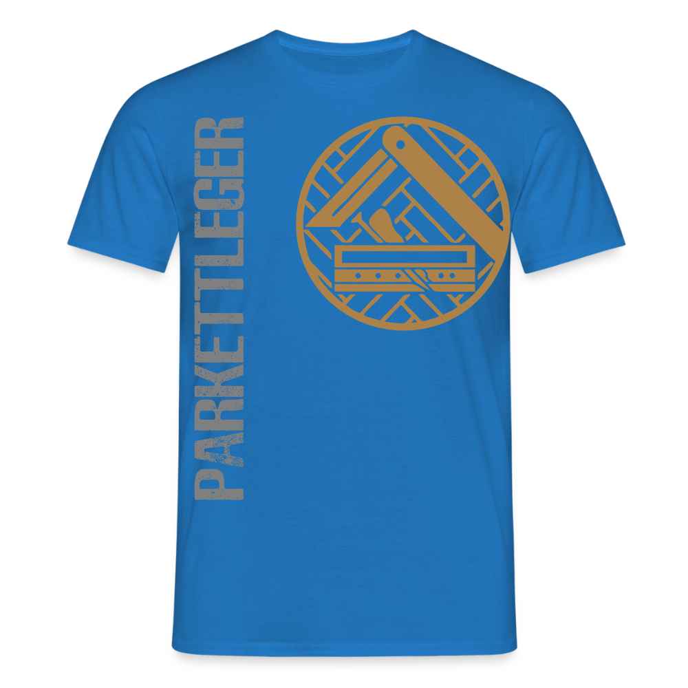 Unisex T-Shirt "Parkettleger" Royalblau Männer T-Shirt