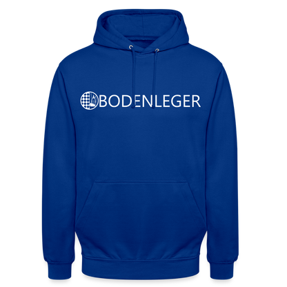 Unisex Hoodie "Bodenleger" Royalblau Unisex Hoodie