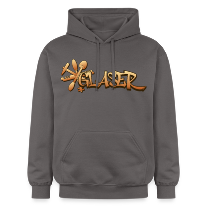 Gildan Unisex Softstyle® "Glaser" Dunkelgrau Gildan Unisex Softstyle® Midweight Hoodie
