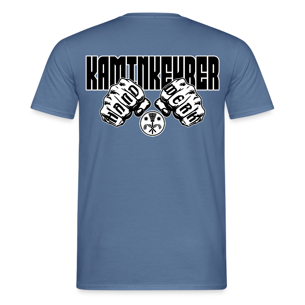 Unisex T-Shirt "Kaminkehrer" Taubenblau Männer T-Shirt
