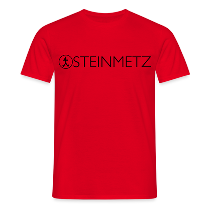 Unisex T-Shirt "Steinmetz" Rot Männer T-Shirt