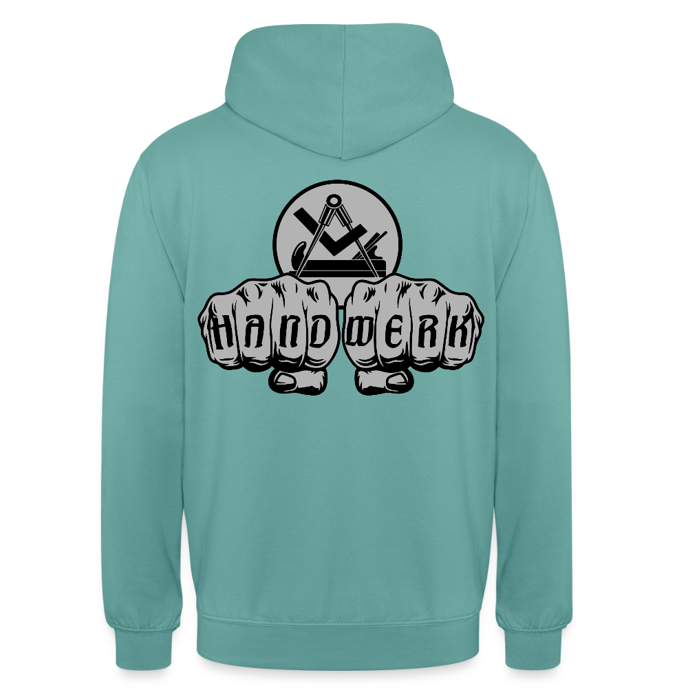 Unisex Hoodie "Schreiner/Tischler" beidseitig bedruckt Unisex Hoodie