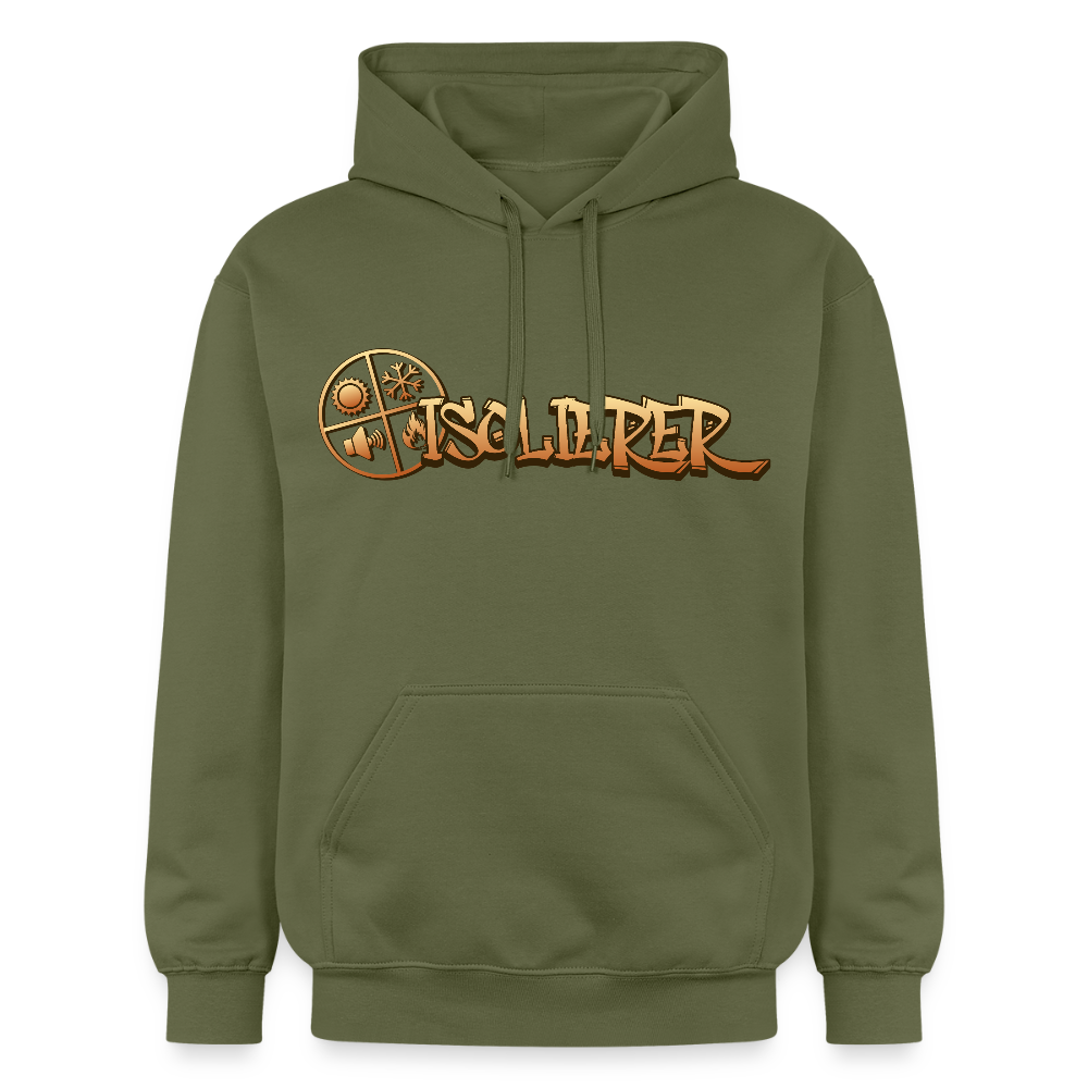 Gildan Unisex Softstyle® "Isolierer" Militärgrün Gildan Unisex Softstyle® Midweight Hoodie